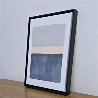 Quadro Outlet - Cores I 45x30cm Moldura Preta - 30% Off