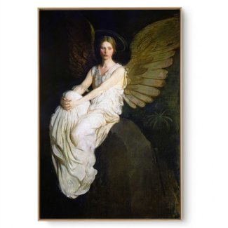 Quadro Decorativo Reprodução Pintores - Abbott Handerson - Figura Alada II