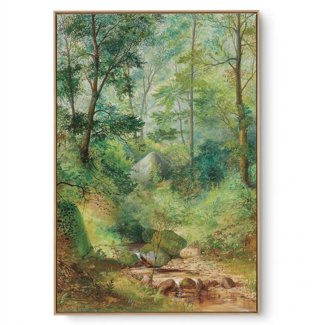Quadro Decorativo Reprodução Pintores - Atkinson - From Nature, Near Adel