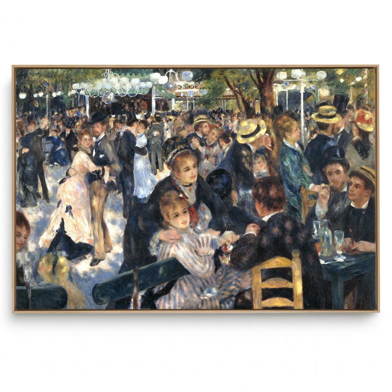  Quadro Decorativo Reprodução  -  RENOIR  O Baile em Moulin De La Galette