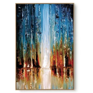 Quadro Decorativo Abstrato Névoa