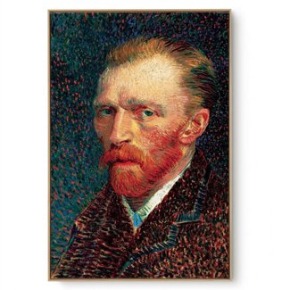 Quadro Decorativo Reprodução Pintores - Van Gogh Autorretrato