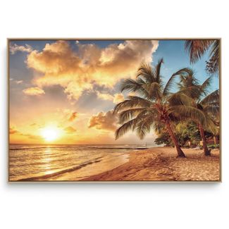 Quadro Decorativo Praia e Sol