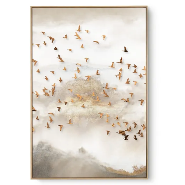 Quadro Decorativo Voo de Pássaro I