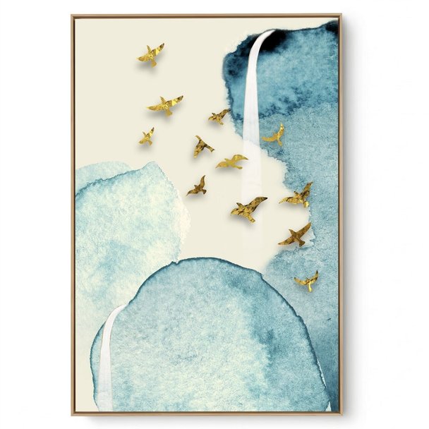 Quadro Decorativo Voo de Pássaro II