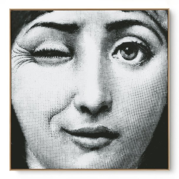 Quadro Preto e Branco Fornasetti I