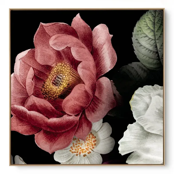 Quadro Decorativo Camélia Rosa I