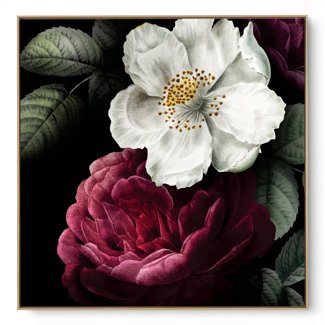 Quadro Decorativo Camélia Rosa II