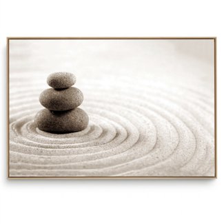 Quadro Decorativo Oriental Jardim Zen II