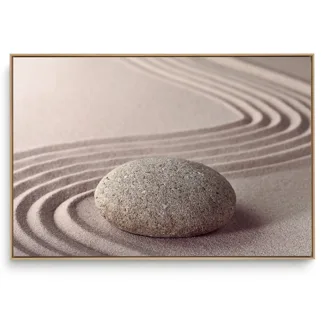 Quadro Decorativo Oriental Jardim Zen IV