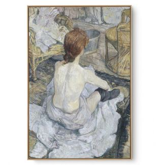 Quadro Decorativo Reprodução Pintores - Lautrec - La Toilette
