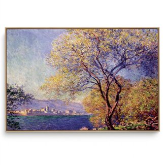Quadro Decorativo Reprodução Pintores - Claude Monet - Antibes Seen from the Salis Gardens