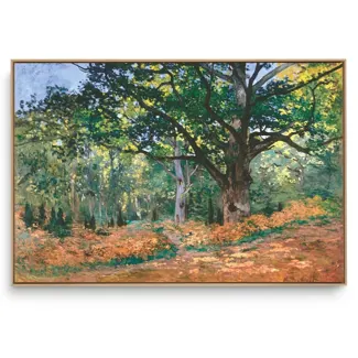 Quadro Decorativo Reprodução Pintores - Claude Monet The Bodmer Fontainebleau