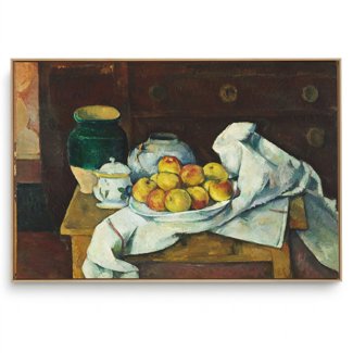 Quadro Decorativo Reprodução Pintores - Frutas II - Paul Cézanne