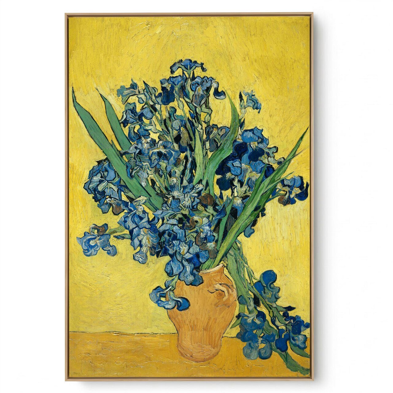 Quadro Decorativo Reprodução Pintores - Van Gogh - Íris II