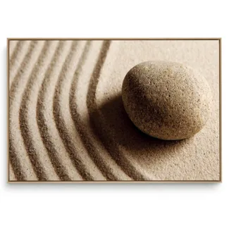 Quadro Decorativo Oriental Jardim Zen I