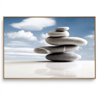 Quadro Decorativo Paisagem Jardim Zen V