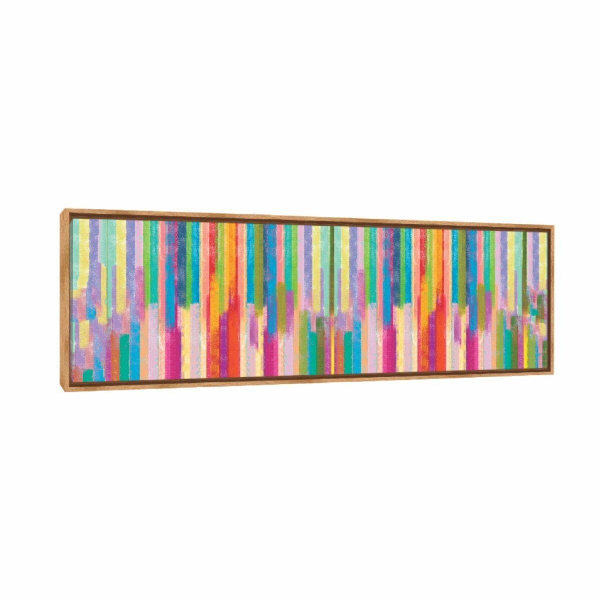 Quadro Decorativo Panorâmico Line Color