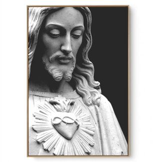 Quadro Decorativo Religioso Coração de Cristo