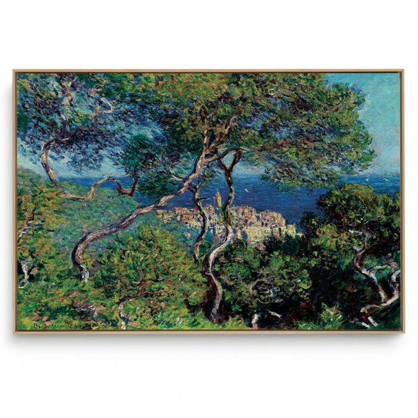 Quadro Decorativo Reprodução Pintores - Claude Monet - Bordighera