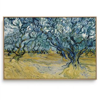 Quadro Decorativo Reprodução Pintores - Van Gogh - Florada das Oliveiras