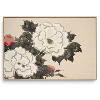 Quadro Decorativo Reprodução Pintores - Kamisaka - Flores II