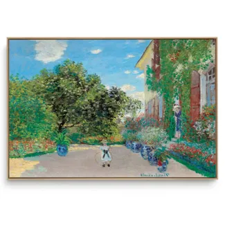 Quadro Decorativo Reprodução Pintores Claude Monet - Casa Do Artista