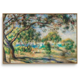 Quadro Decorativo Reprodução Pintores - RENOIR - Bois De La Chaise