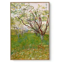 Quadro Decorativo Reprodução Pintores - Van Gogh - The Flowering Orchard