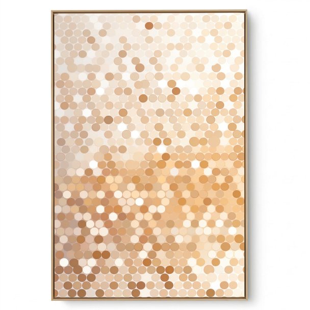 Quadro Decorativo Arte Bolinhas
