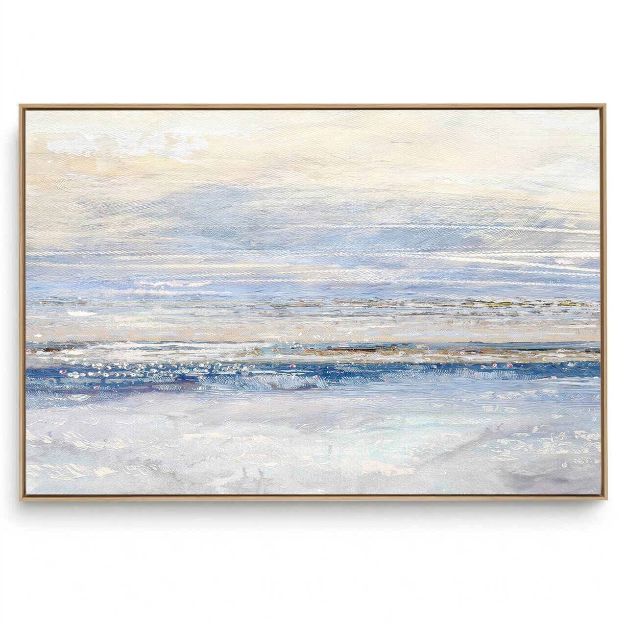 Quadro  Abstrato Cremazul