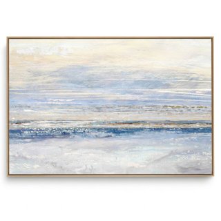 Quadro Abstrato Cremazul