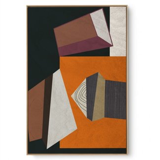 Quadro Decorativo Abstrato Face I