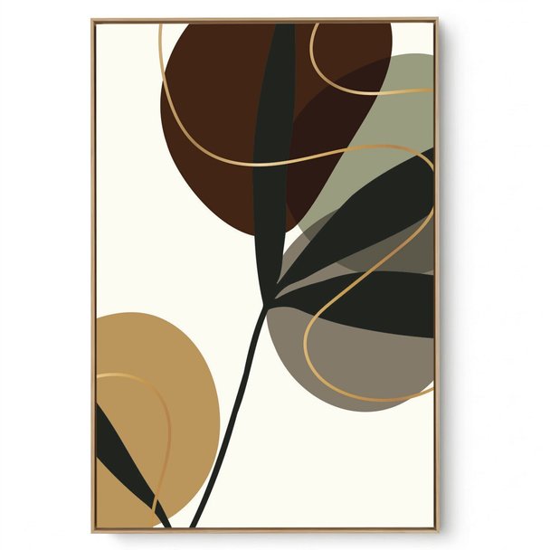 Quadro Decorativo Abs FL XV