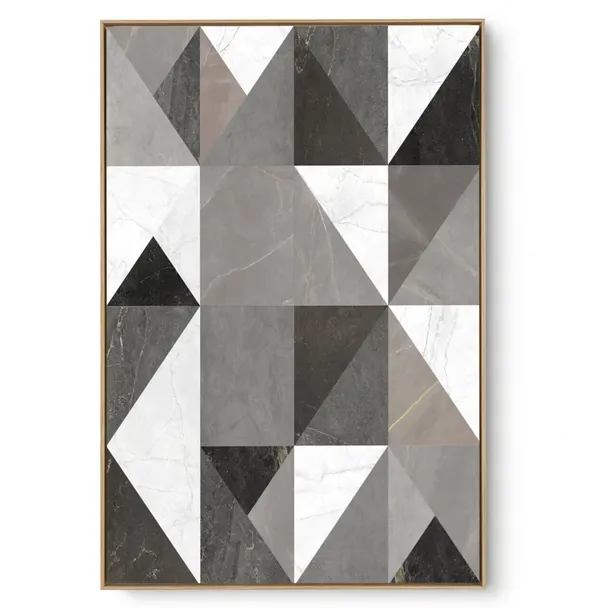 Quadro Decorativo Abstrato Mármore I