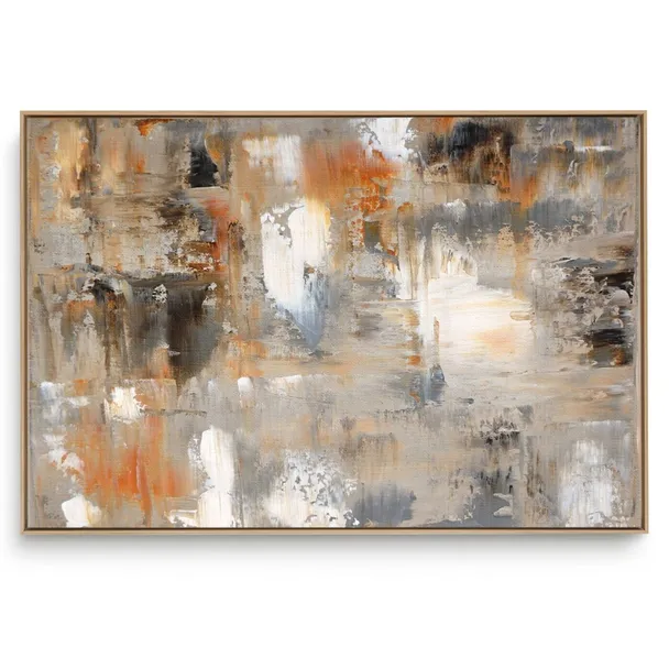 Quadro Decorativo Abstrato Terra