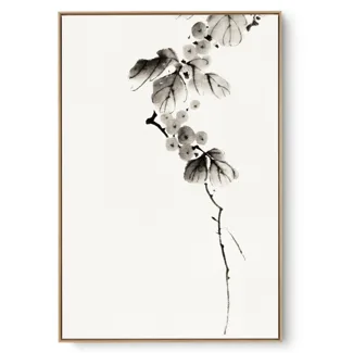 Quadro Decorativo Arte Carvão II