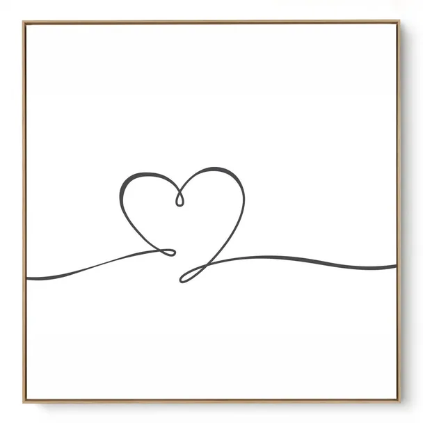 Quadro Decorativo Arte Line IV