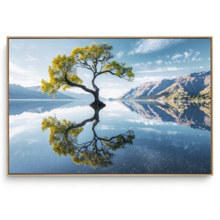Quadro Decorativo Árvore Espelhada
