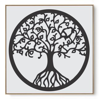 Quadro Decorativo Árvore Da Vida II