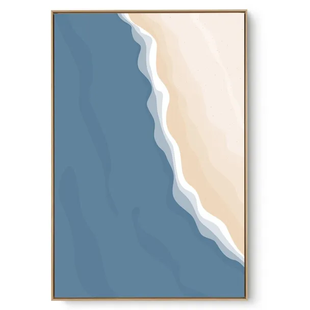 Quadro Decorativo Azul Praia I