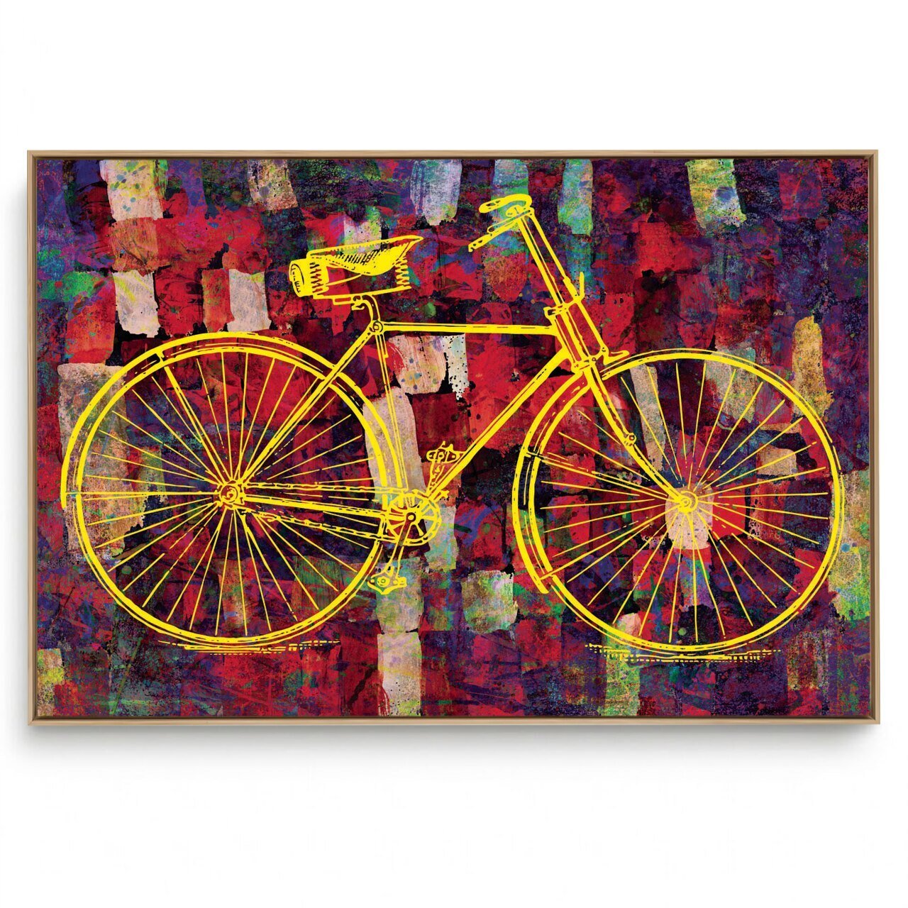 Quadro Decorativo Bike Estilo