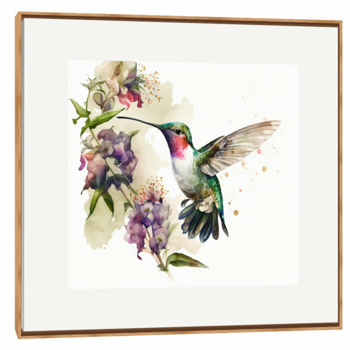 Quadro Decorativo Beija Flor II