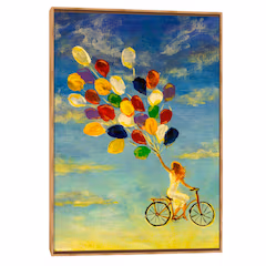 Quadro Decorativo Balões