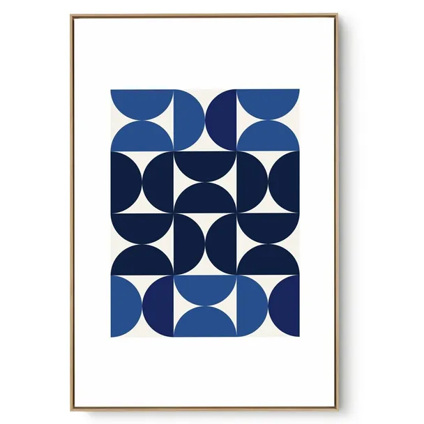 Quadro Decorativo Abstrato Bauhaus