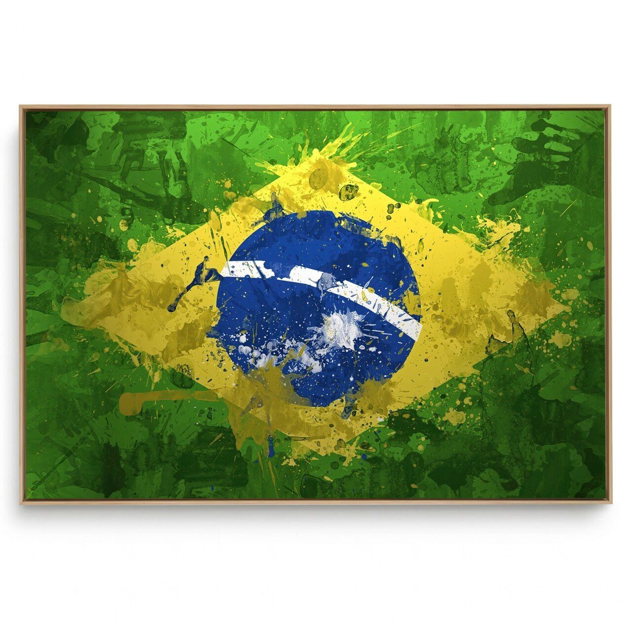 Quadro Decorativo Brasil 