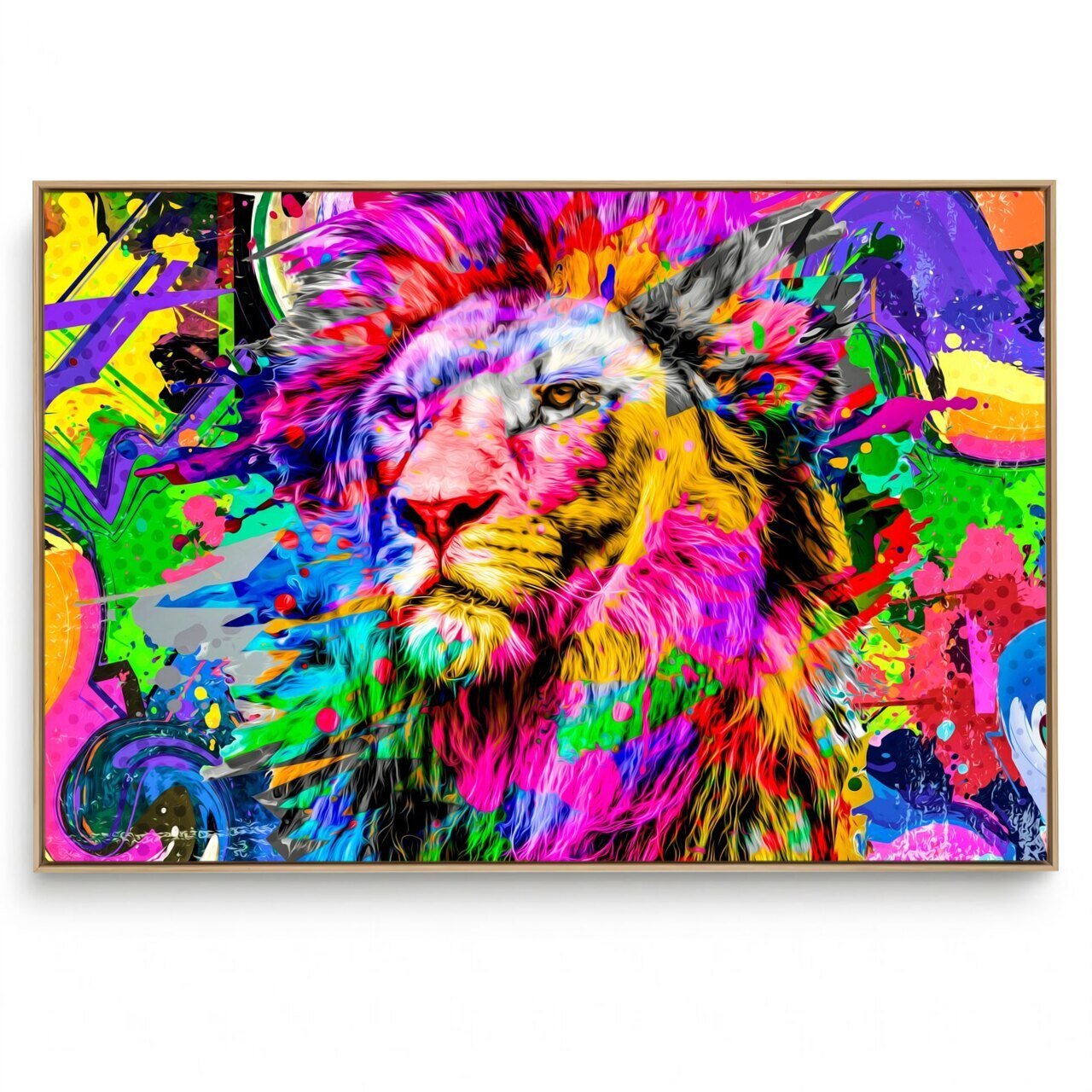 Quadro Decorativo Leão X