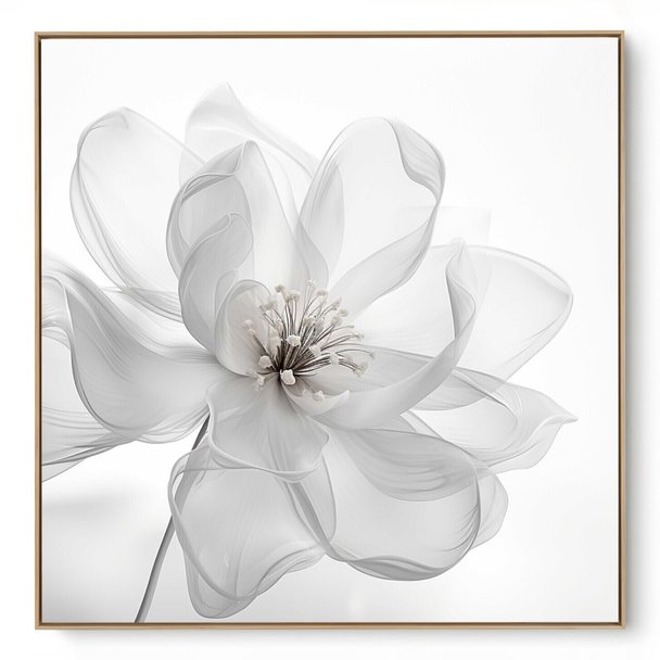 Quadro Decorativo Camélia Elegance I