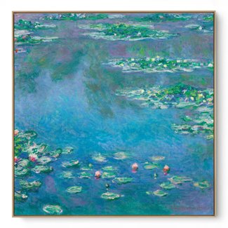 Quadro Decorativo Reprodução Pintores Claude Monet - Nyphéas