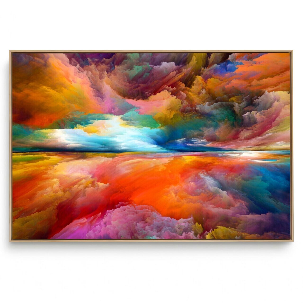 Quadro Decorativo Nuvens Coloridas